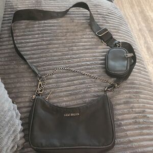 Steve Madden Black Crossbody Bag Duo